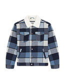 Wool Trucker Jacket - Captains Blue