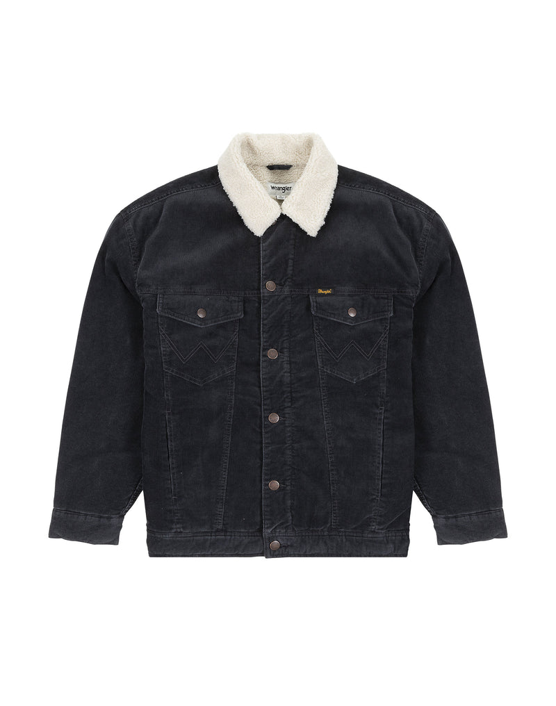 Antifit Sherpa Jacket Faded Black - Main Image