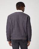 Antifit Sherpa Jacket - Faded Black