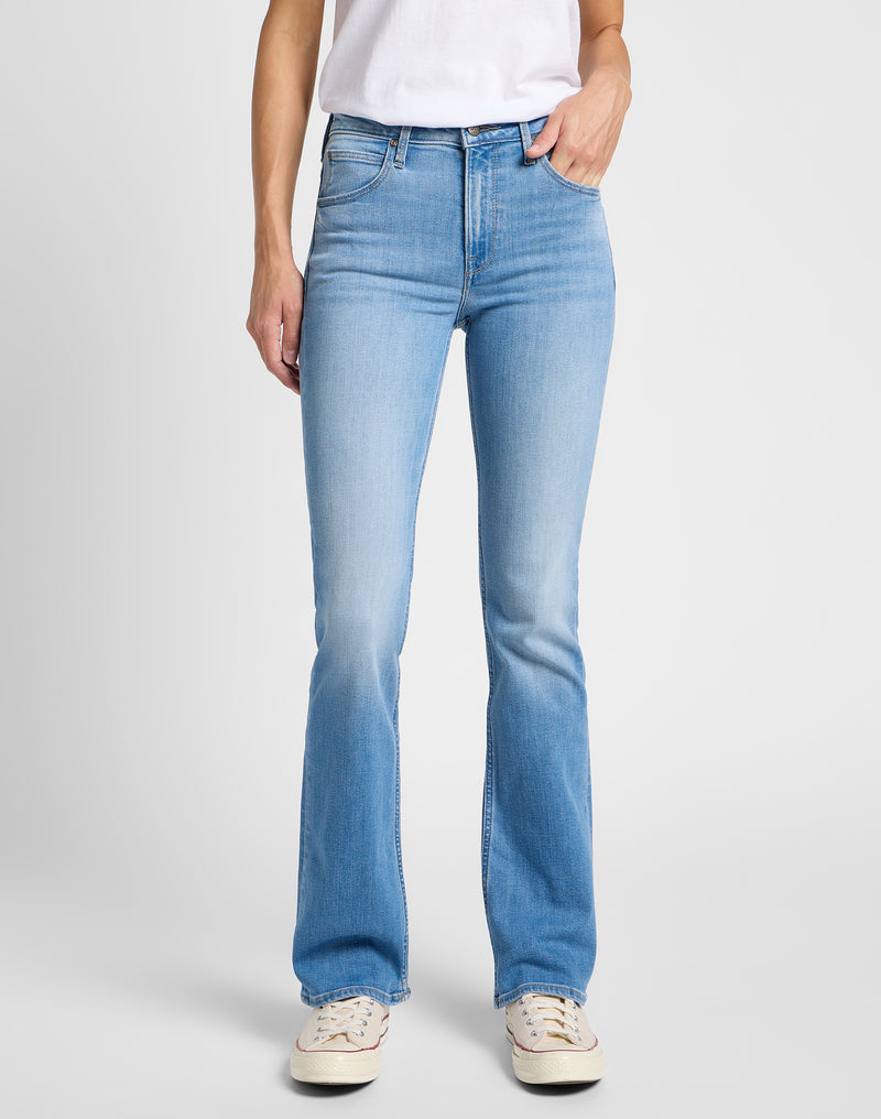 Breese Bootcut Jean Mid Shine - Mid Shine