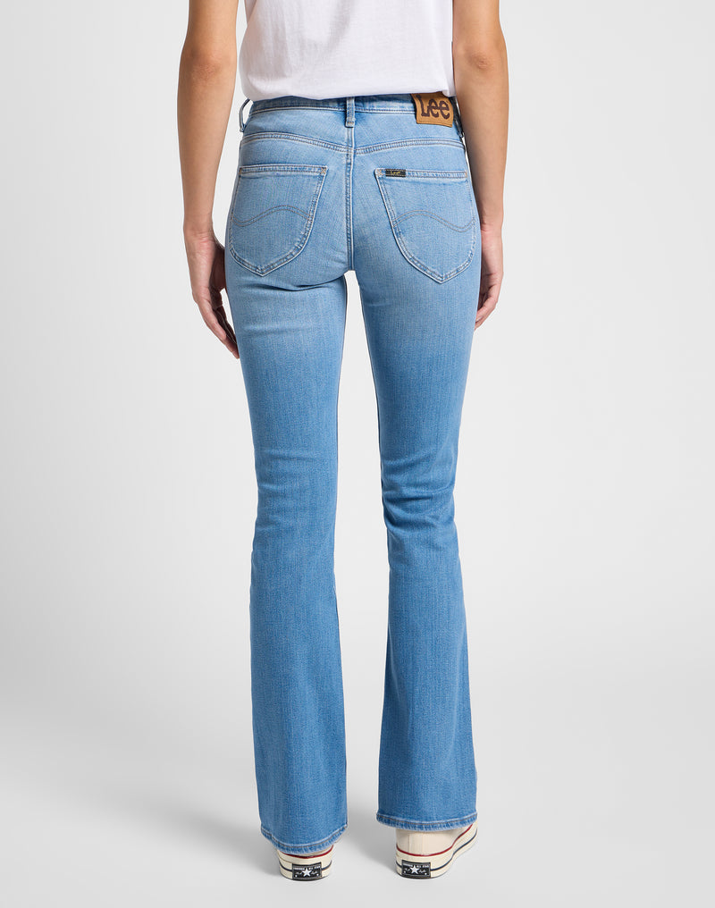 Breese Bootcut Jean Mid Shine - Mid Shine