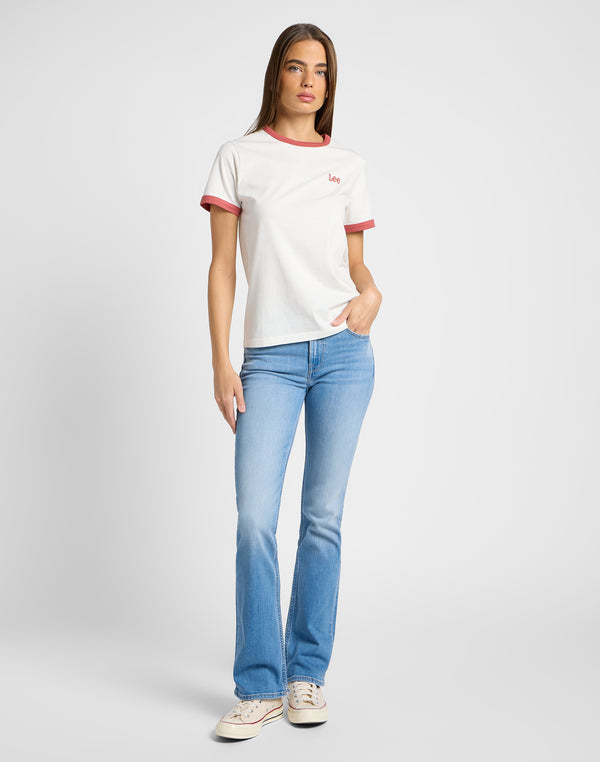 Breese Bootcut Jean Mid Shine - Mid Shine