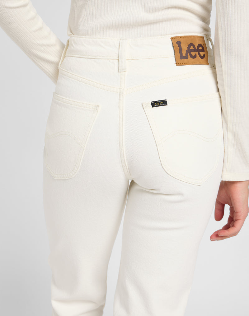 Carol Straight Jean Galaxy White - Galaxy White