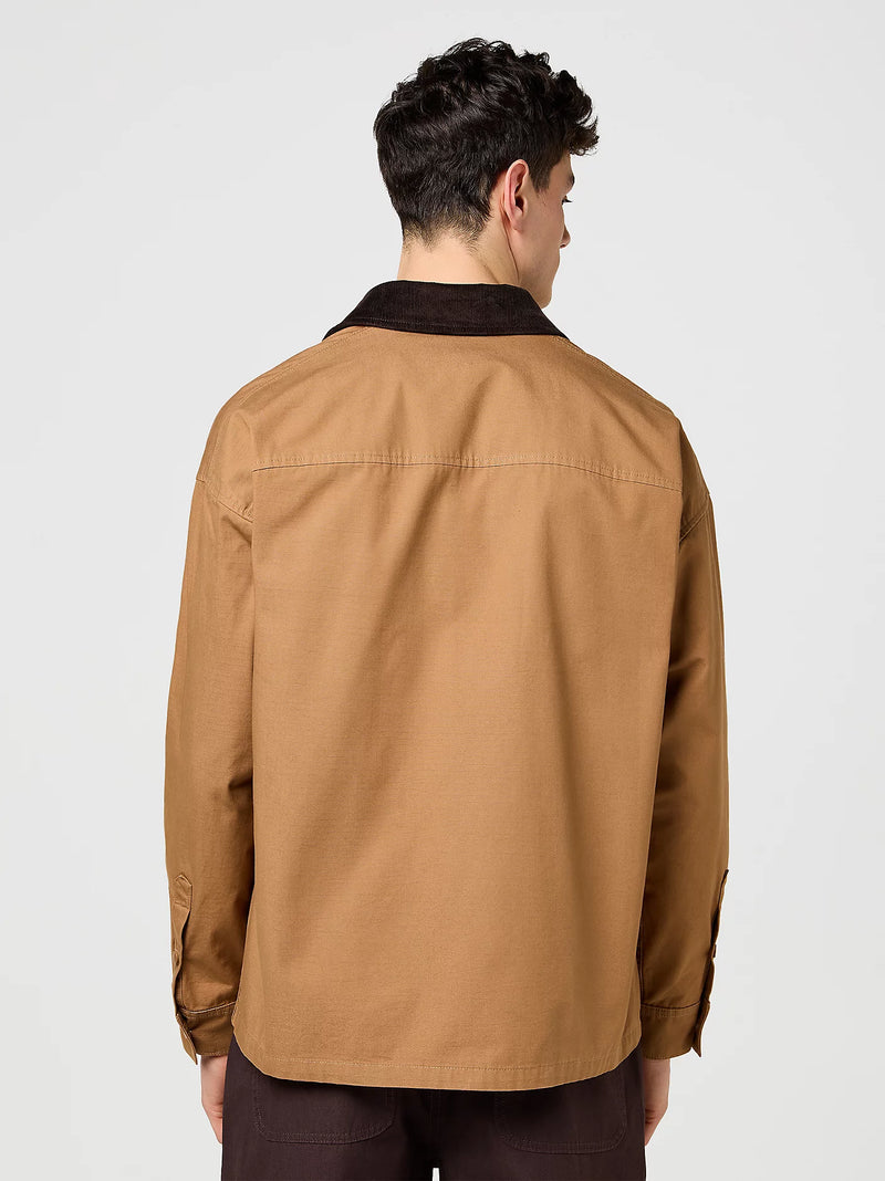 Casey Jones Loose Overshirt - Toasted Coconut