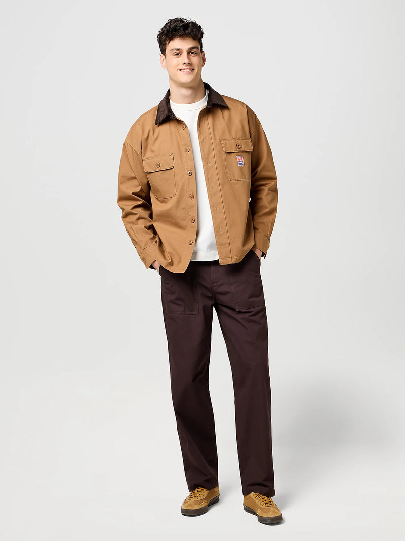 Casey Jones Loose Overshirt - Toasted Coconut