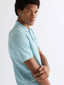 Forget Me Not Polo Shirt - Blue