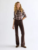 Flare Trousers - Chocolate Torte