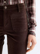 Flare Trousers - Chocolate Torte