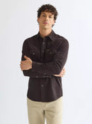 Western Shirt - Chocolate Torte