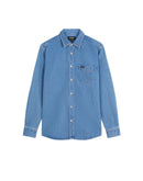 Regular One Pocket Shirt - Light Wash