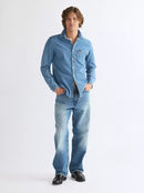 Regular One Pocket Shirt - Light Wash