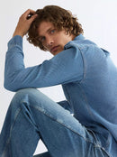 Regular One Pocket Shirt - Light Wash
