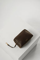 Pandora Suede Hobo Bag - Chocolate