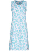 Sleeveless Nightdress - Turquoise