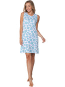 Sleeveless Nightdress - Turquoise