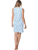 Sleeveless Nightdress - Turquoise