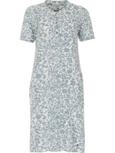 Button Nightdress - Blue