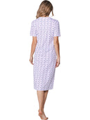 Button Nightdress - Dark Blue