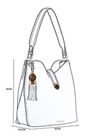 Andrea Hobo Tote - White