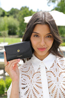 Marina Medium Purse - Black