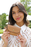 Marina Medium Purse - Camel