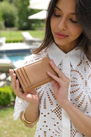 Marina Medium Purse - Camel