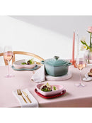 Heart Serving Bowl - Shell Pink