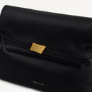 The Christina Flapover Crossbody - Black