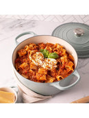 Signature Cast Iron Round Casserole 24cm - Sea Salt