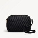 Dukes Place Med Ziptop Crossbody - Black