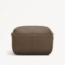 Dukes Place Med Ziptop Crossbody - Coffee