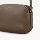 Dukes Place Med Ziptop Crossbody - Coffee