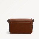 Pocket Street Flapover Crossbody - Cognac