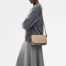 Pocket Street Flapover Crossbody - Porcini