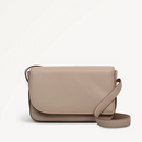 Pocket Street Flapover Crossbody - Porcini
