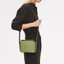The Selina Small Flapover Cross Body Bag - Apple