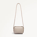 The Selina Small Flapover Cross Body Bag - Salt