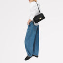 The Belsize Flapover Cross Body Bag - Black