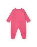 Jersey Rompers - Fuchsia