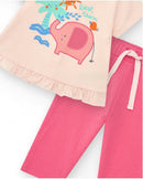 Jersey 3 Pieces Suit - Pink