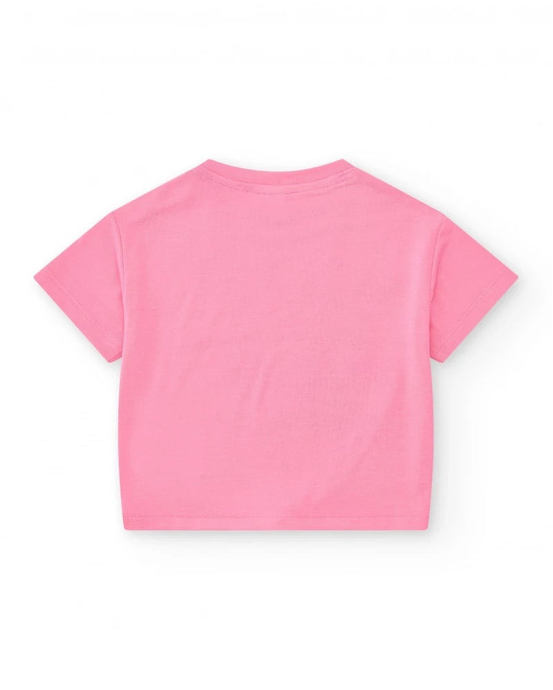 2 Jersey T-Shirt And Shorts - Pink