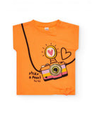 Jersey T-Shirt - Orange