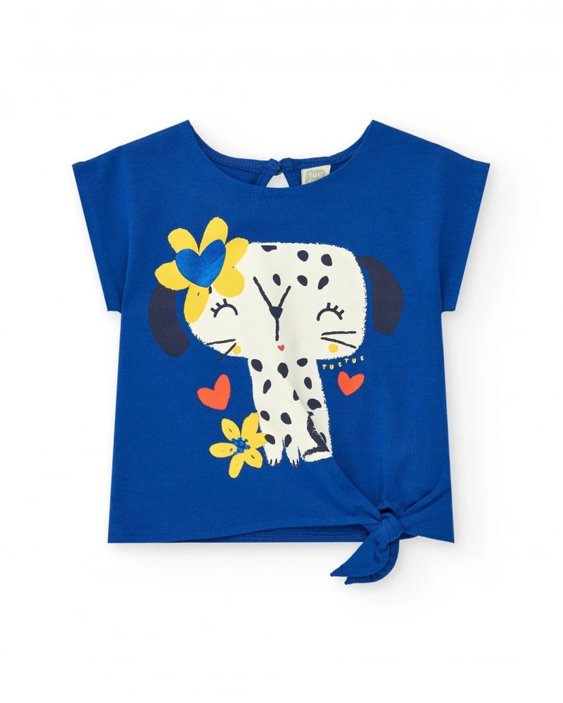 2 Jersey T-Shirt And Shorts - Blue