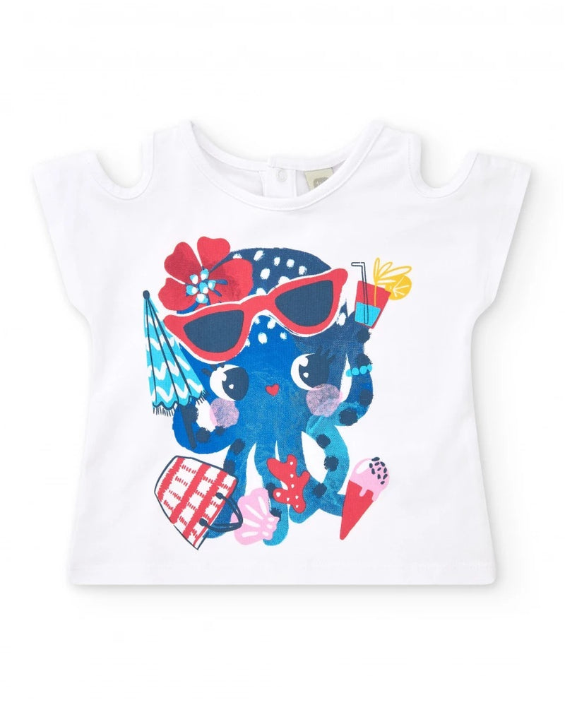 Jersey T-Shirt And Shorts - Blue