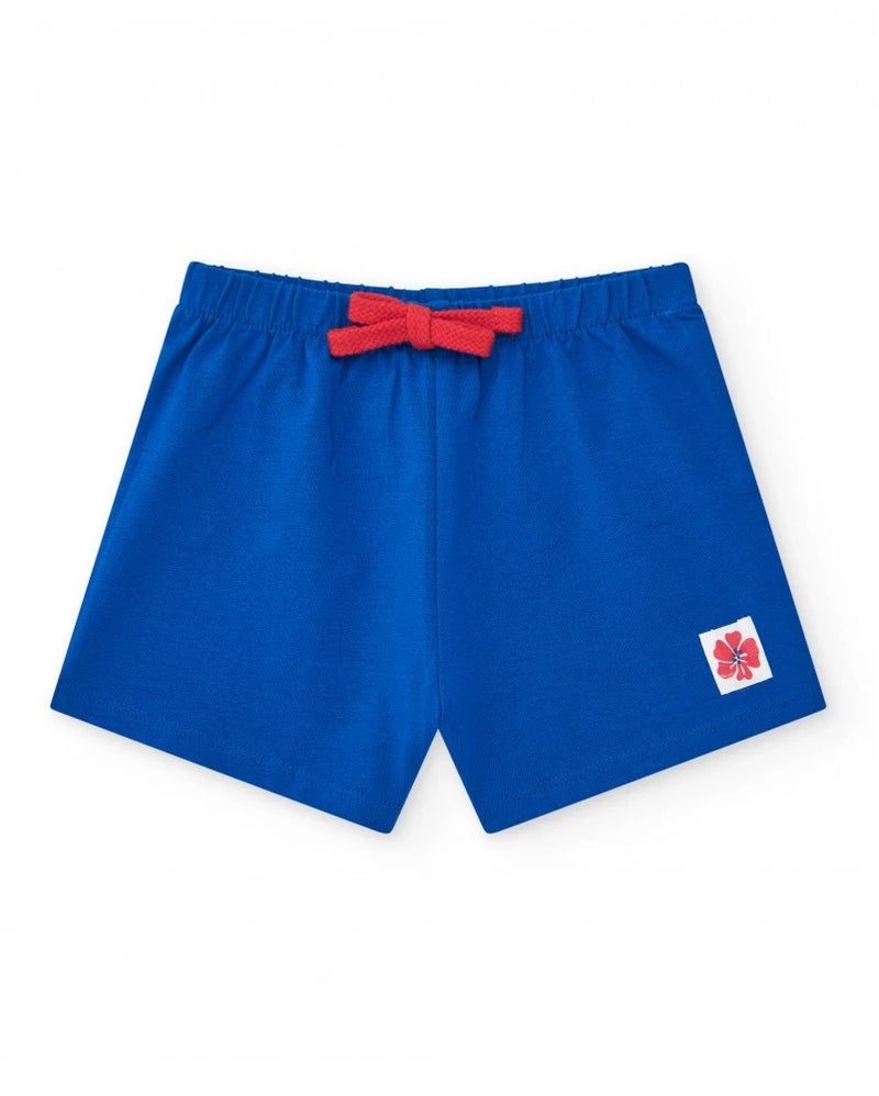 Jersey T-Shirt And Shorts - Blue