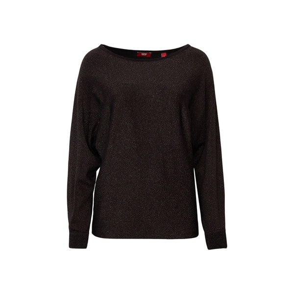 Round Neck Jumper - Black
