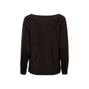 Round Neck Jumper - Black