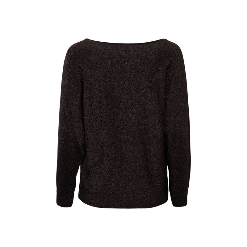 Round Neck Jumper - Black
