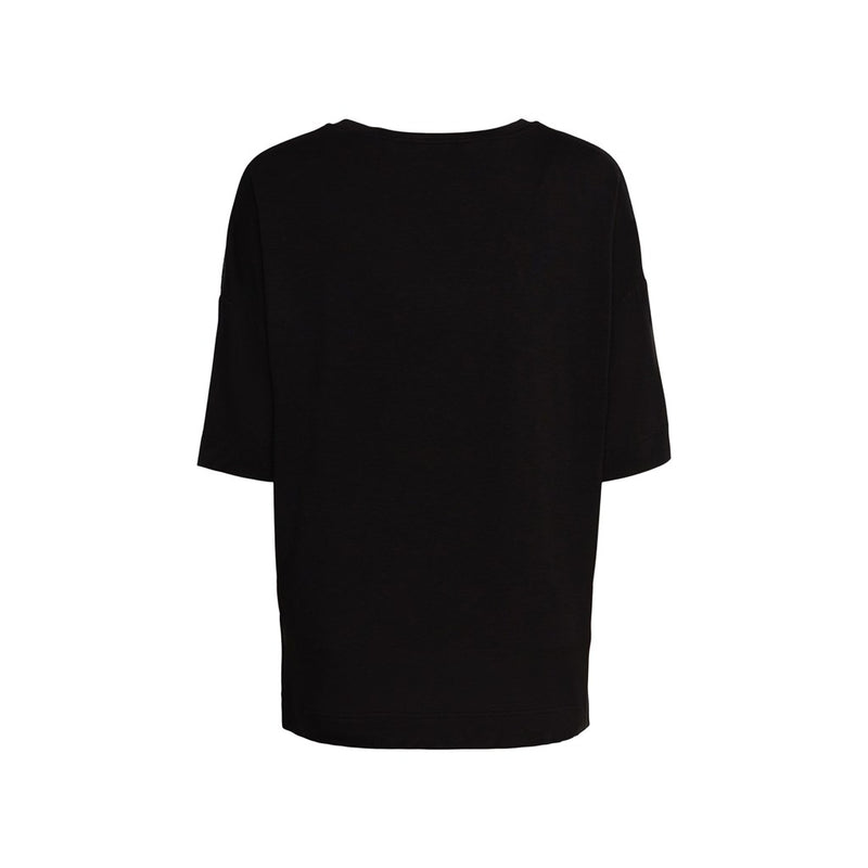 Foil Paillette Top - Black