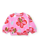 Ready For Summer Plush Sweatshirt - Lilac